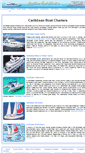 Mobile Screenshot of caribbean-boat-charters.com